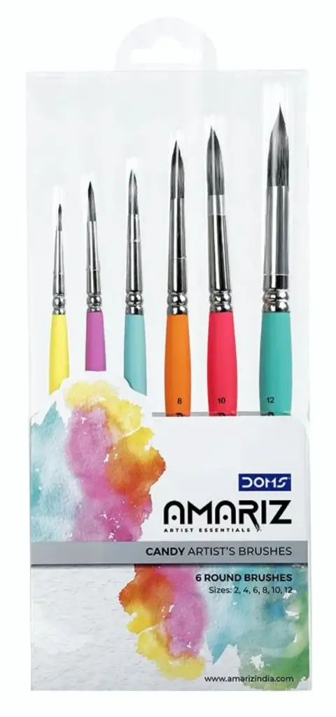 Doms amariz candy artist brush set