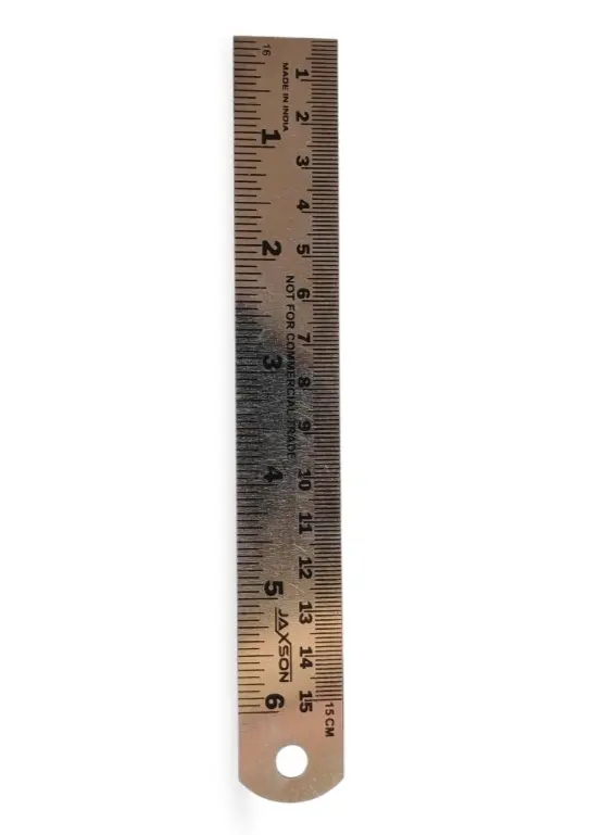 Steel Scale 15cm