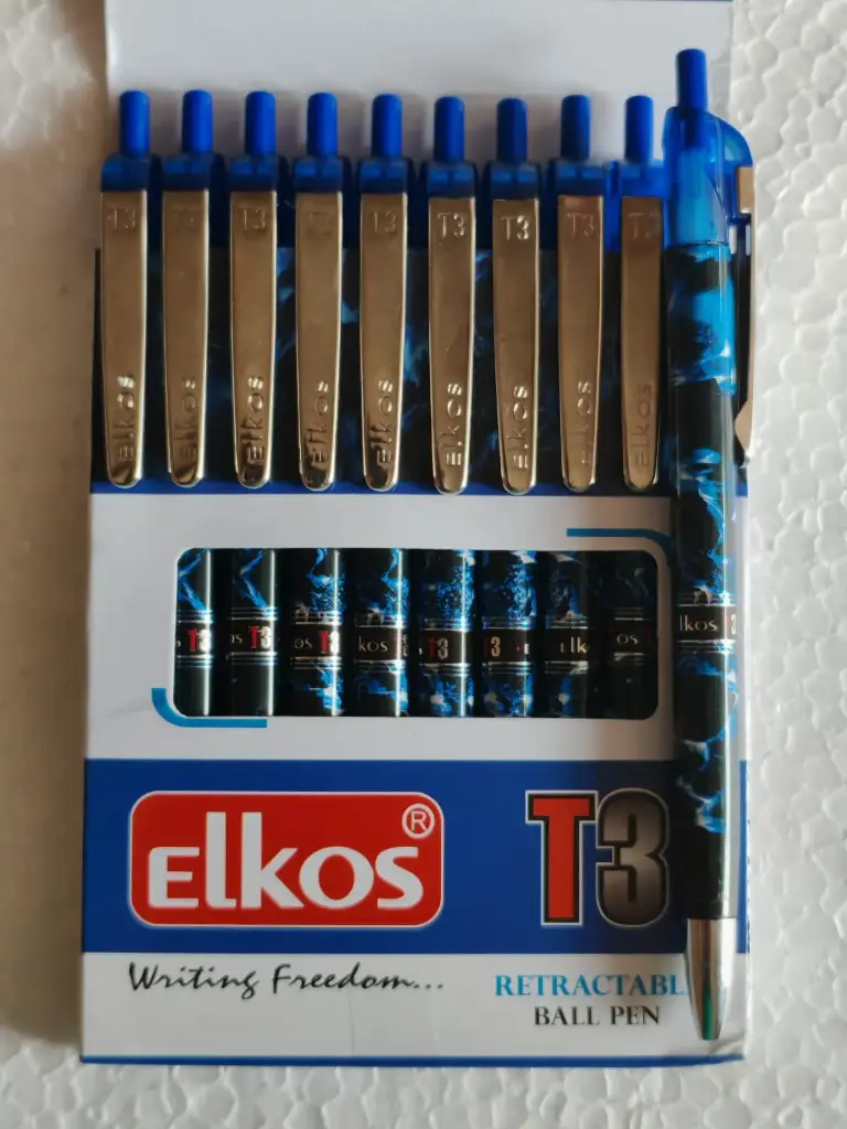 Elkos T3 Ball pen blue per piece