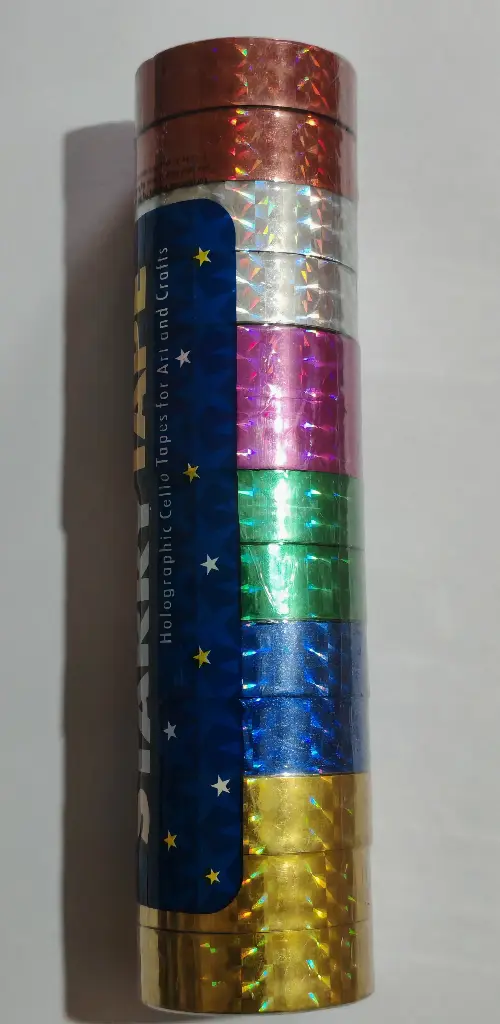 Holographic tape per piece