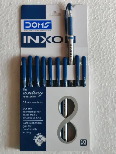 Doms inxon Ball Pen blue per piece